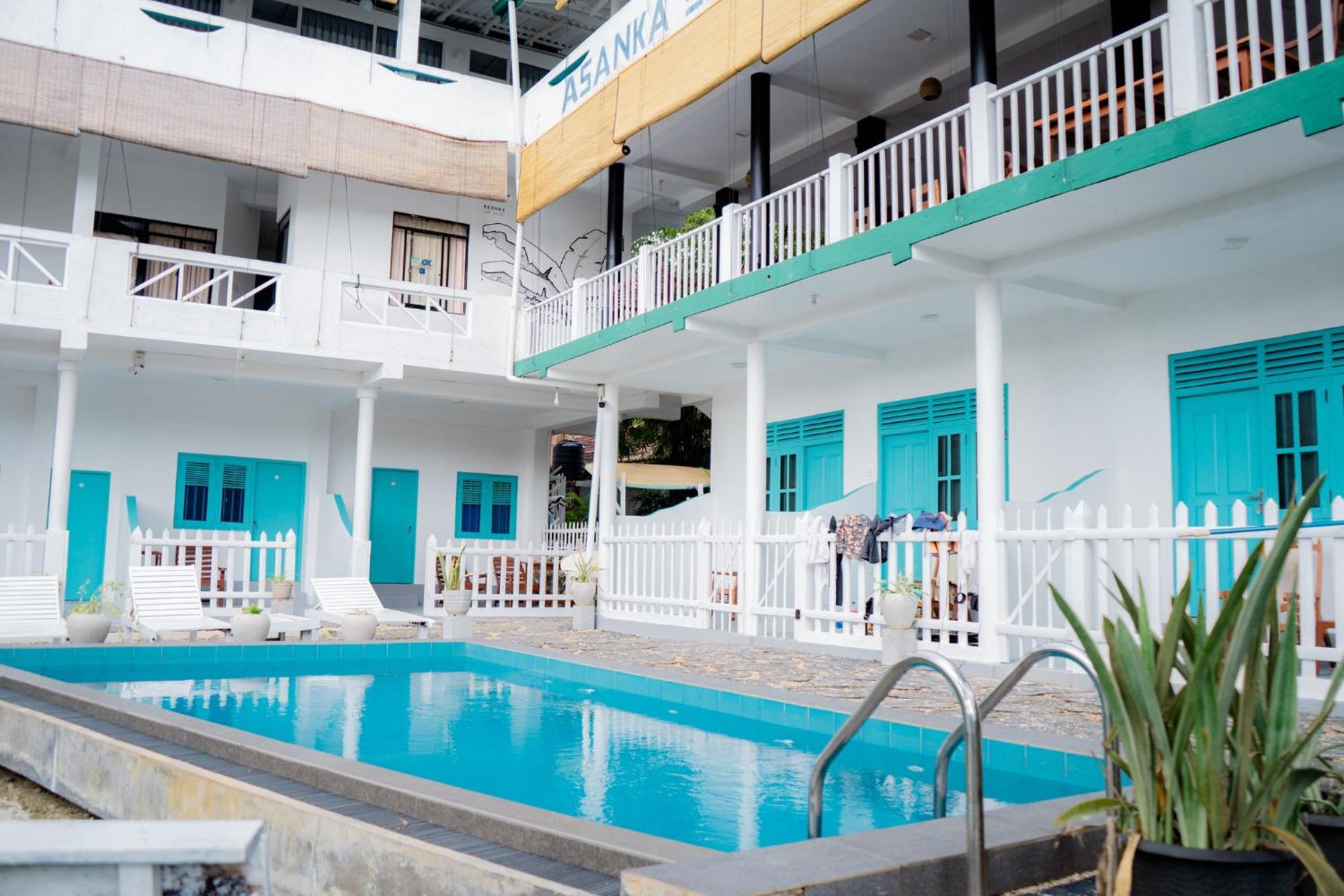 Asanka Surf House & Resturant Bed & Breakfast Midigama East Exterior photo